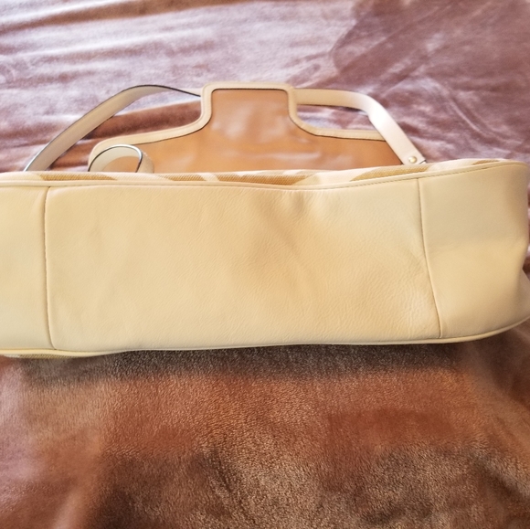 Coach Taylor Zebra Print Satchel Bag - Picture 6 of 8